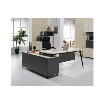 Custom Fashionable Luxury En Office Furniture L Shaped Executive Office Desk